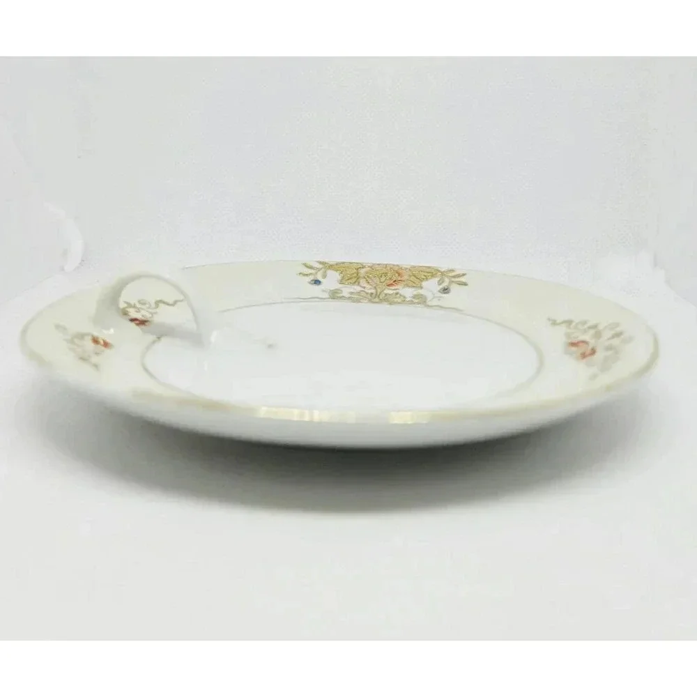 Noritake Hand Painted Lemon Wedge Server or Ring Dish